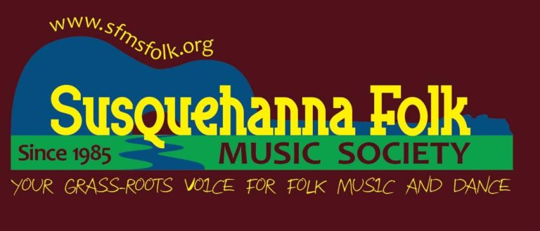 Susquehanna Folk Music Society logo.