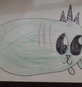 a child's drawing.