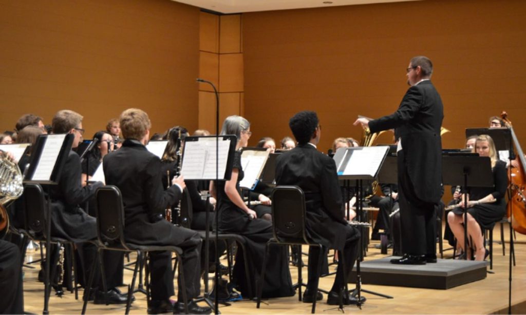 An orchestra.