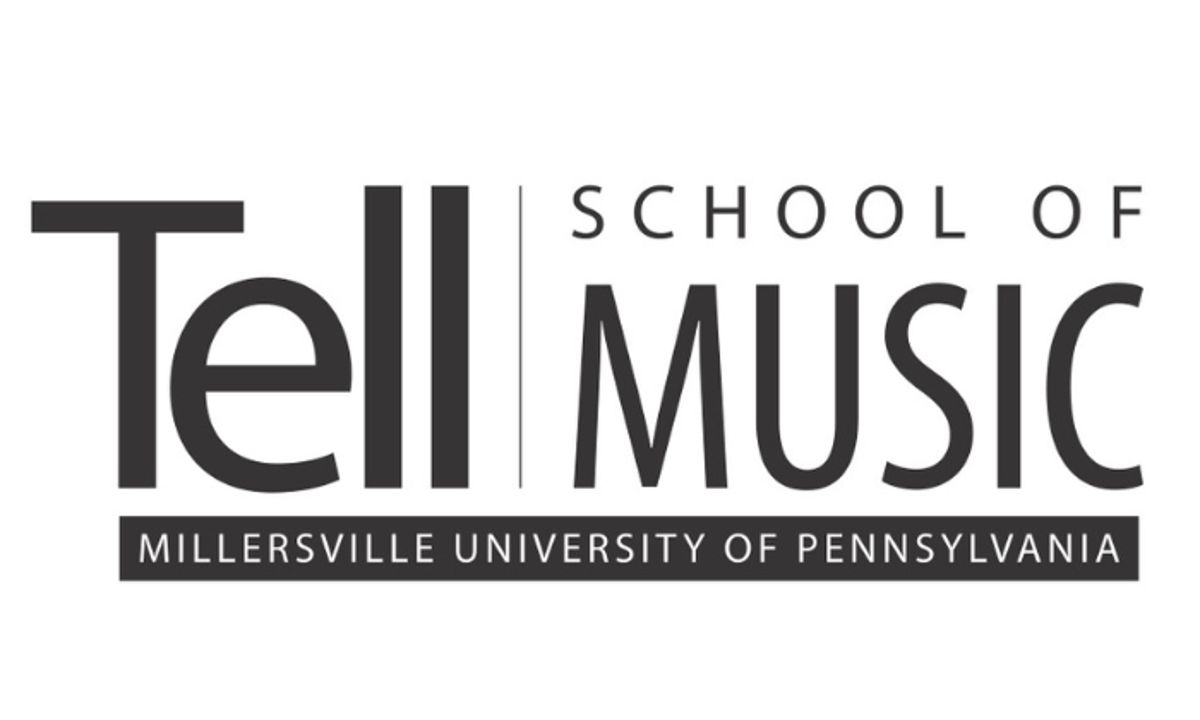 Tell School of Music logo.