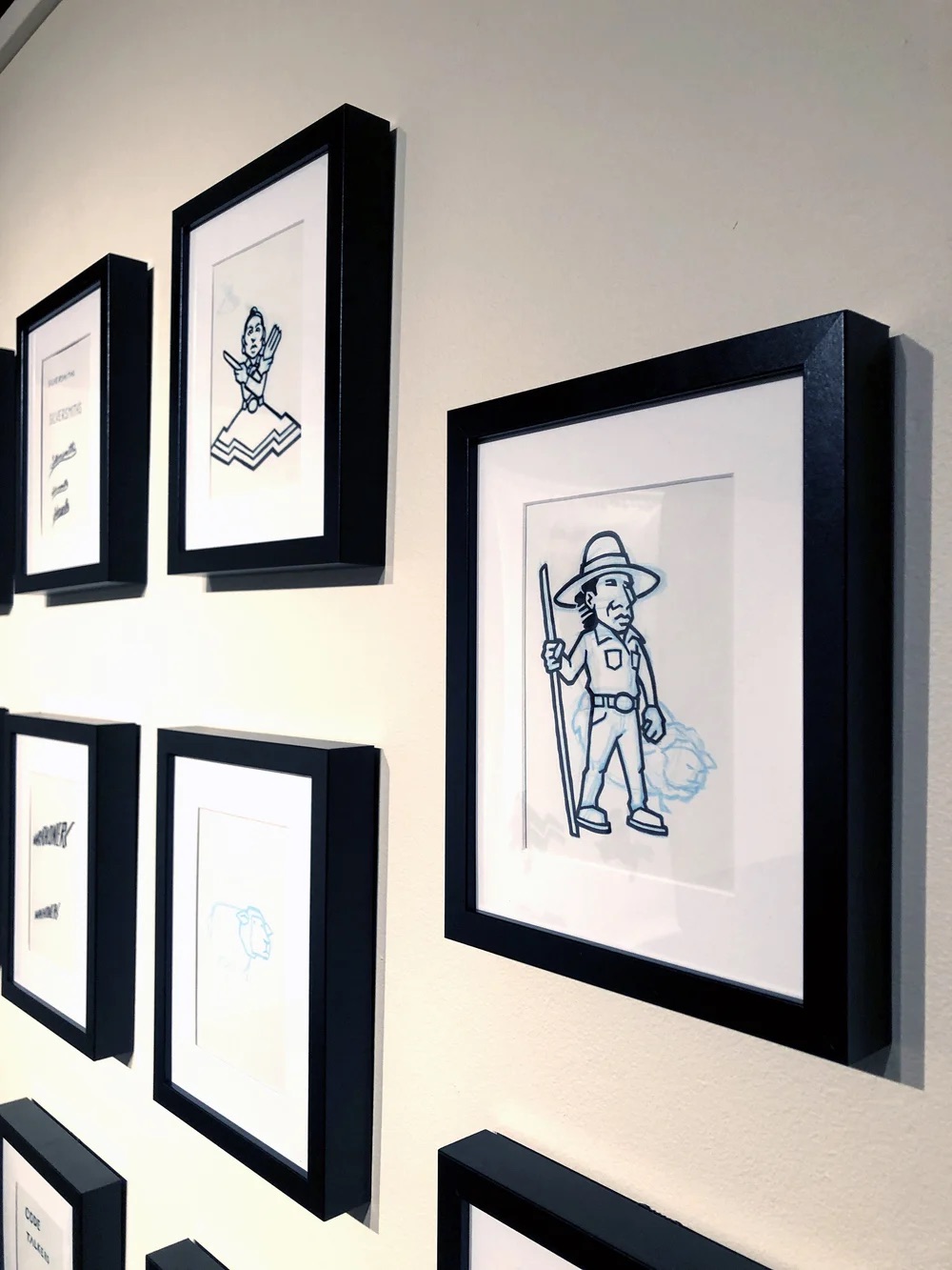 Sketches for Icons of the Dine - image by DARIA